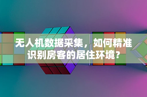 无人机数据采集，如何精准识别房客的居住环境？