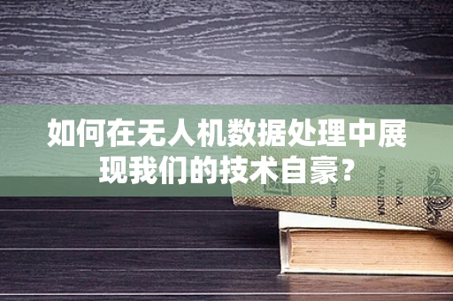 如何在无人机数据处理中展现我们的技术自豪？