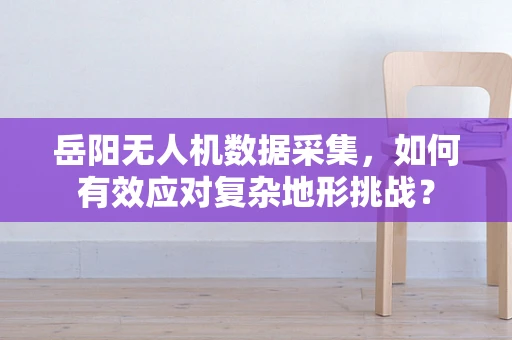 岳阳无人机数据采集，如何有效应对复杂地形挑战？