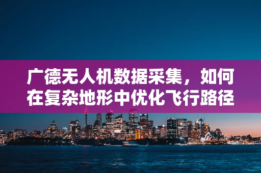 广德无人机数据采集，如何在复杂地形中优化飞行路径？