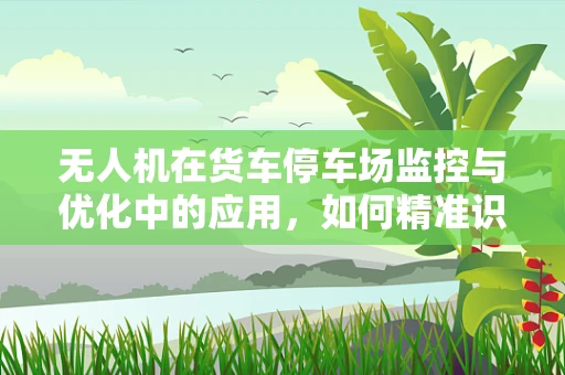 无人机在货车停车场监控与优化中的应用，如何精准识别违规停放？