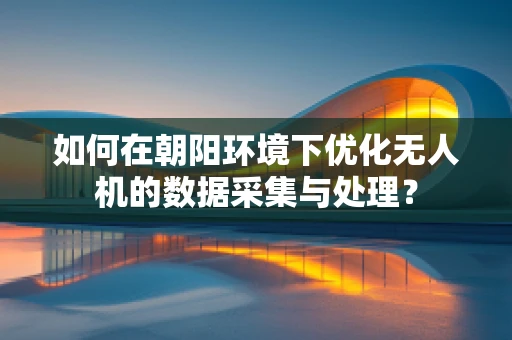 如何在朝阳环境下优化无人机的数据采集与处理？