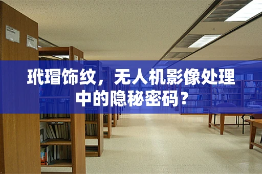 玳瑁饰纹，无人机影像处理中的隐秘密码？
