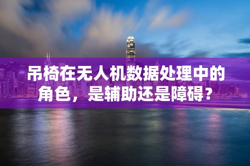吊椅在无人机数据处理中的角色，是辅助还是障碍？