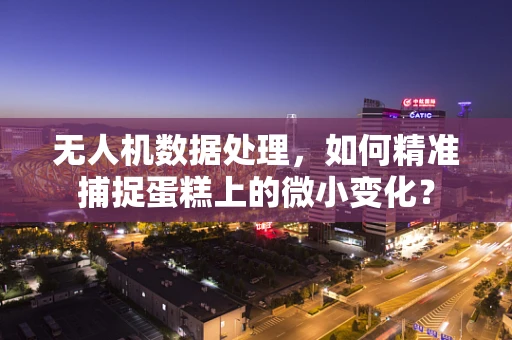 无人机数据处理，如何精准捕捉蛋糕上的微小变化？