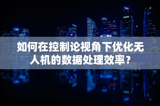 如何在控制论视角下优化无人机的数据处理效率？