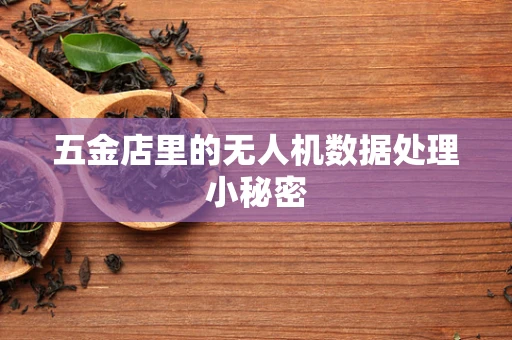 五金店里的无人机数据处理小秘密