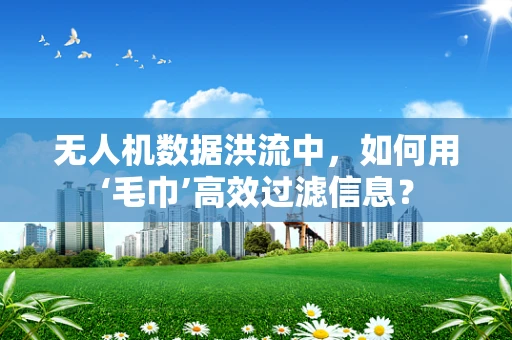 无人机数据洪流中，如何用‘毛巾’高效过滤信息？
