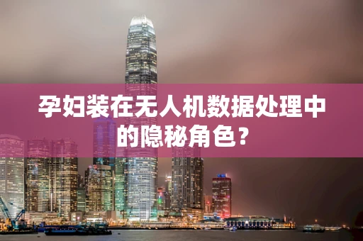 孕妇装在无人机数据处理中的隐秘角色？