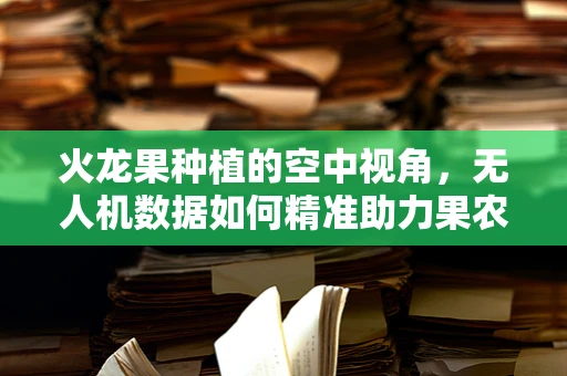 火龙果种植的空中视角，无人机数据如何精准助力果农？