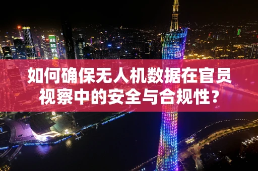 如何确保无人机数据在官员视察中的安全与合规性？