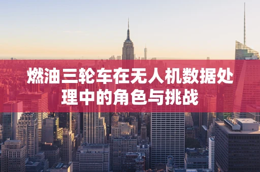 燃油三轮车在无人机数据处理中的角色与挑战