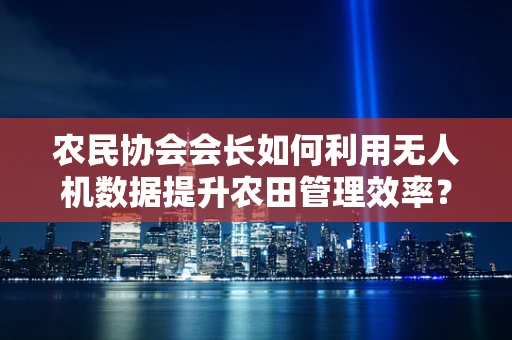 农民协会会长如何利用无人机数据提升农田管理效率？