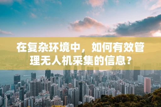 在复杂环境中，如何有效管理无人机采集的信息？