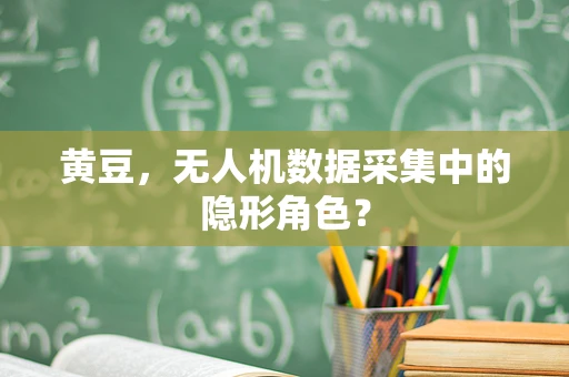 黄豆，无人机数据采集中的隐形角色？