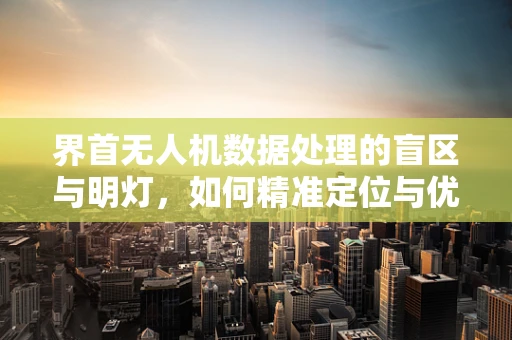界首无人机数据处理的盲区与明灯，如何精准定位与优化？