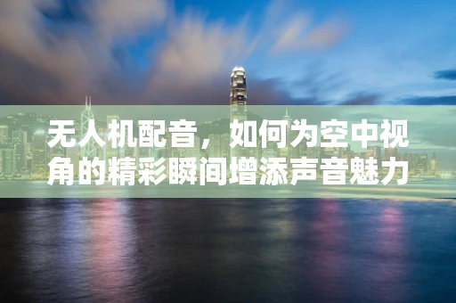无人机配音，如何为空中视角的精彩瞬间增添声音魅力？
