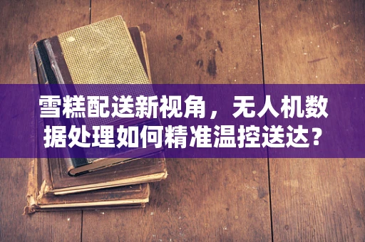 雪糕配送新视角，无人机数据处理如何精准温控送达？