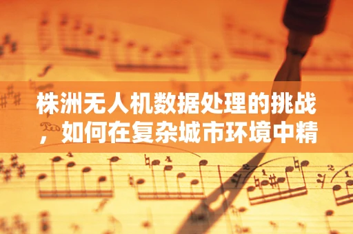 株洲无人机数据处理的挑战，如何在复杂城市环境中精准定位？