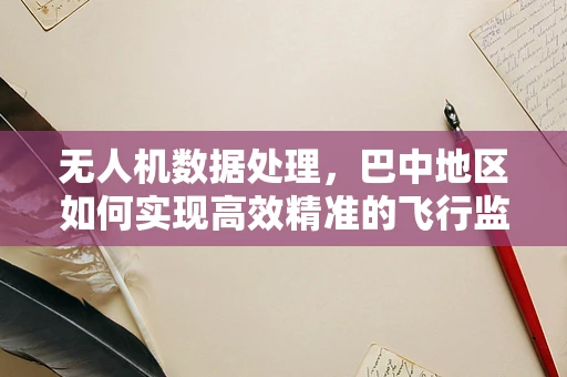 无人机数据处理，巴中地区如何实现高效精准的飞行监测？