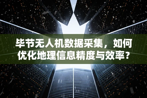 毕节无人机数据采集，如何优化地理信息精度与效率？