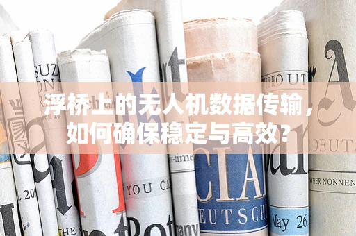 浮桥上的无人机数据传输，如何确保稳定与高效？