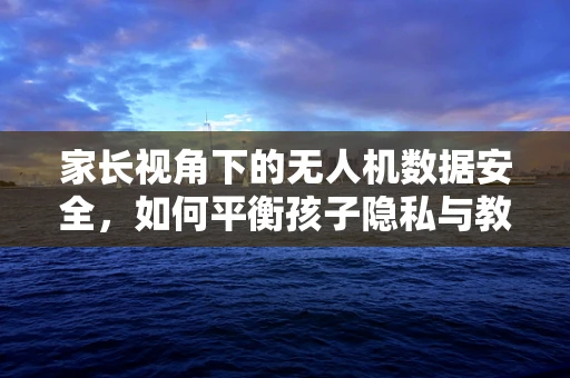 家长视角下的无人机数据安全，如何平衡孩子隐私与教育需求？