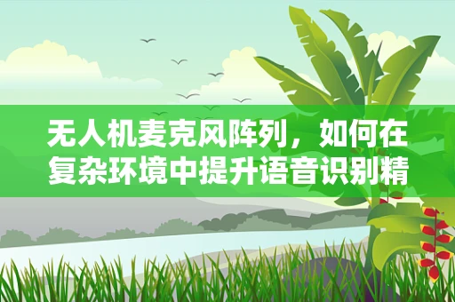无人机麦克风阵列，如何在复杂环境中提升语音识别精度？