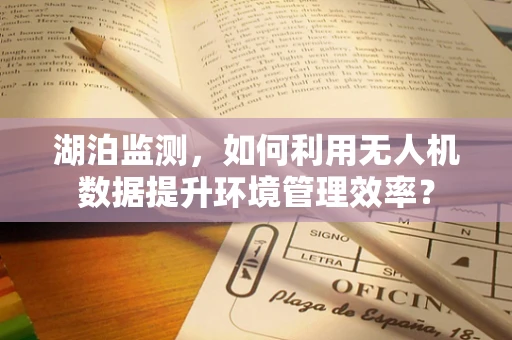湖泊监测，如何利用无人机数据提升环境管理效率？