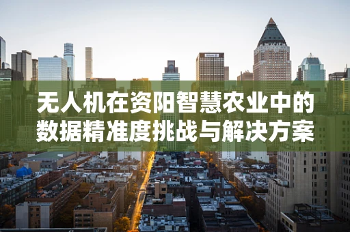 无人机在资阳智慧农业中的数据精准度挑战与解决方案