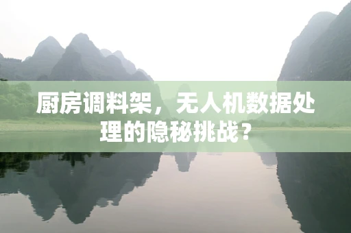 厨房调料架，无人机数据处理的隐秘挑战？