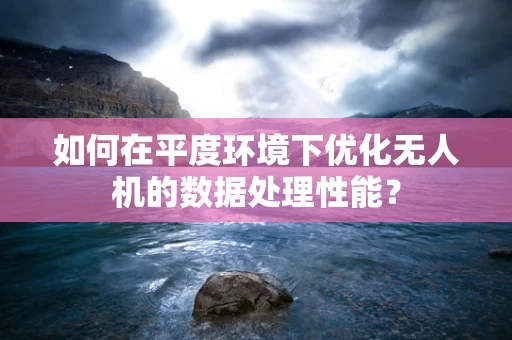 如何在平度环境下优化无人机的数据处理性能？