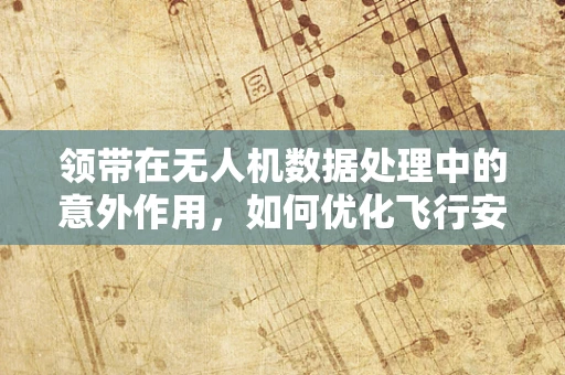 领带在无人机数据处理中的意外作用，如何优化飞行安全？