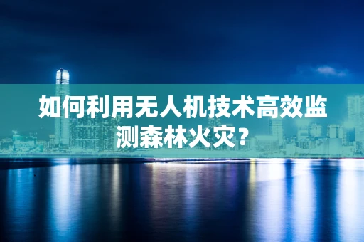 如何利用无人机技术高效监测森林火灾？