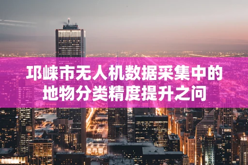 邛崃市无人机数据采集中的地物分类精度提升之问
