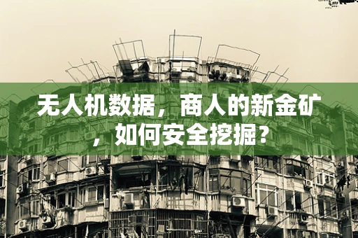 无人机数据，商人的新金矿，如何安全挖掘？