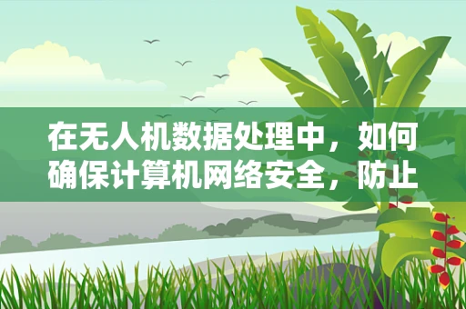 在无人机数据处理中，如何确保计算机网络安全，防止数据泄露？
