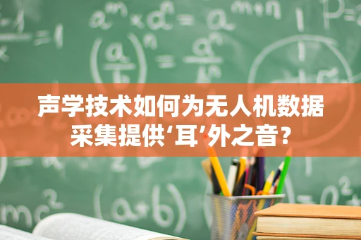 声学技术如何为无人机数据采集提供‘耳’外之音？