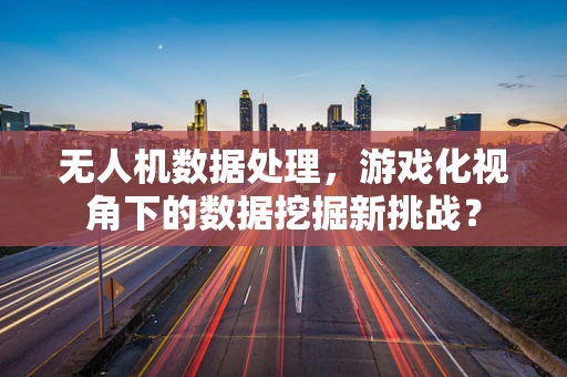 无人机数据处理，游戏化视角下的数据挖掘新挑战？