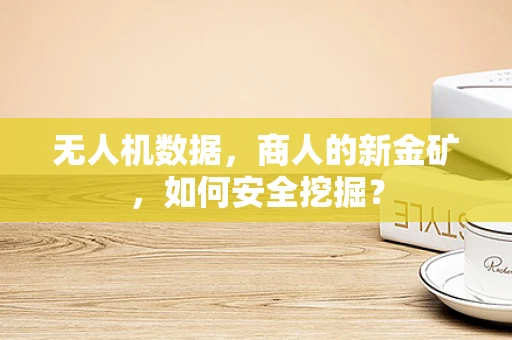 无人机数据，商人的新金矿，如何安全挖掘？