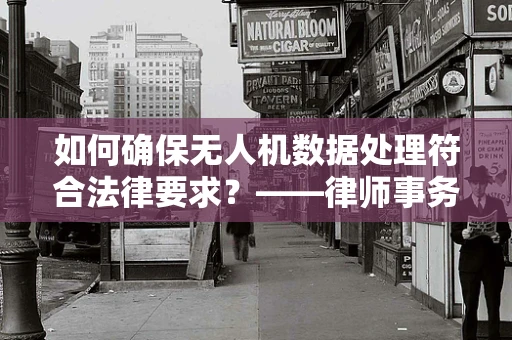 如何确保无人机数据处理符合法律要求？——律师事务所主任的视角