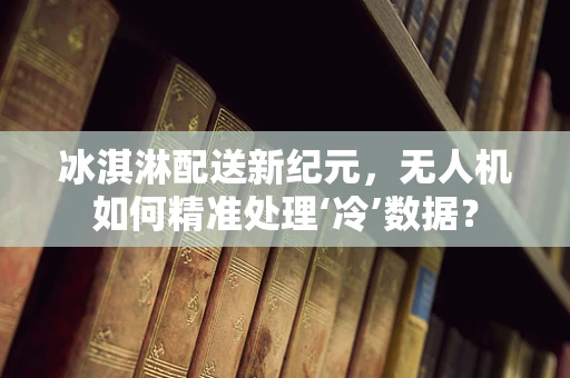 冰淇淋配送新纪元，无人机如何精准处理‘冷’数据？
