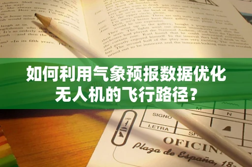 如何利用气象预报数据优化无人机的飞行路径？