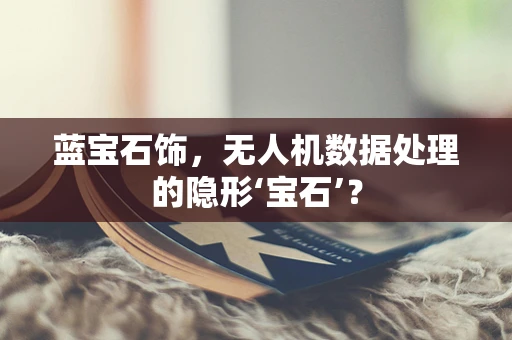 蓝宝石饰，无人机数据处理的隐形‘宝石’？