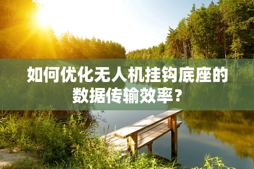 如何优化无人机挂钩底座的数据传输效率？