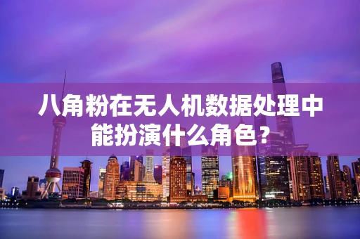 八角粉在无人机数据处理中能扮演什么角色？