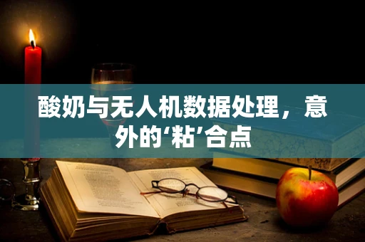 酸奶与无人机数据处理，意外的‘粘’合点