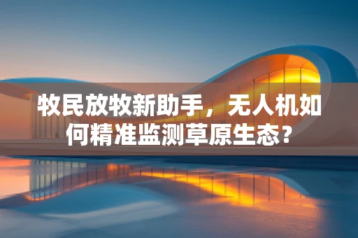 牧民放牧新助手，无人机如何精准监测草原生态？