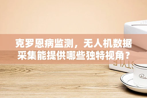 克罗恩病监测，无人机数据采集能提供哪些独特视角？