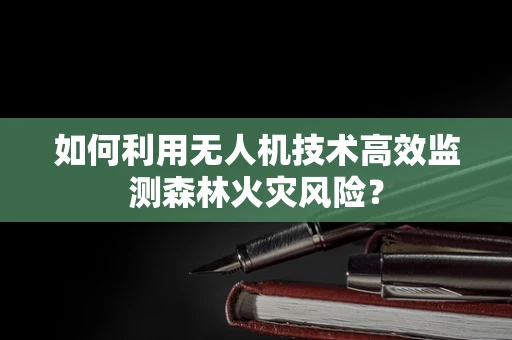 如何利用无人机技术高效监测森林火灾风险？